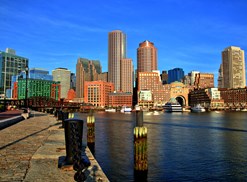 View of an expensive city